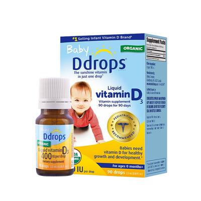 Ddrops滴卓思旗舰店婴儿维生素D3