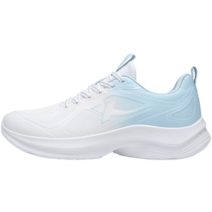 特步官方旗舰店正品男鞋春秋运动鞋皮面慢跑鞋男士跑鞋新款休闲鞋