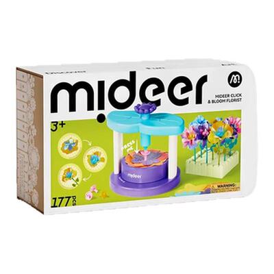 mideer弥鹿儿童咔哒花店压花器