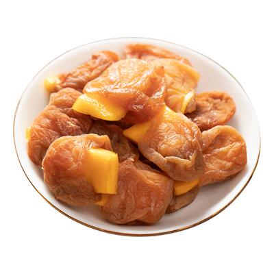 竹移轩 日式梅饼夹芒果干 梅有芒果农家手工诏安青梅果脯蜜饯零食