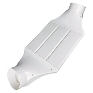 新风系统排油烟机换气扇75/110/160/200过梁器不打孔通风管道扁管