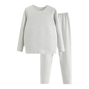 哥比兔儿童内衣套装春秋男童秋衣女童秋裤纯棉中大童全棉保暖圆领