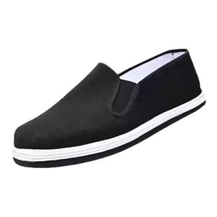 厚真正轮胎底防扎耐刺男女布鞋车间工地干活工厂农活一脚蹬工作鞋