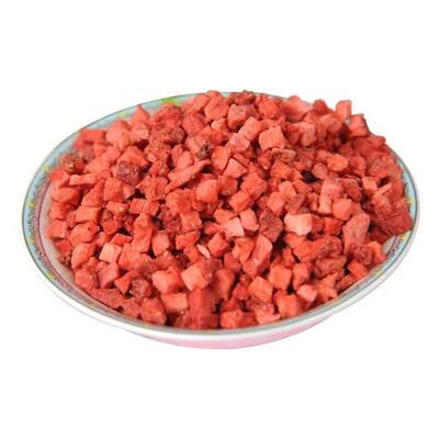 冻干草莓粒碎零食甜品牛轧糖