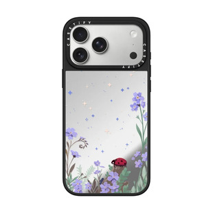 现货CASETiFY野花中的瓢虫手机壳适用苹果iPhone17ProMax/Air/16/15/14/13Plus磁吸保护套荒野梦境大自然潮牌