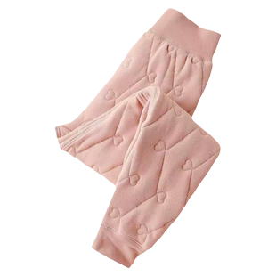 儿童羊毛加绒加厚男童秋冬男孩内穿保暖校裤内搭女童校服神器打底