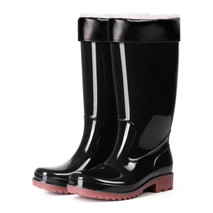 防水牛筋底雨鞋雨靴水鞋男胶鞋耐磨高筒加厚防滑劳保水靴工地冬季