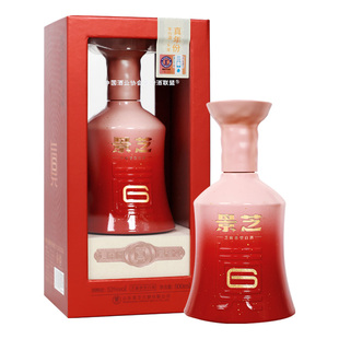 【年份老酒】景芝真年份6年53度芝麻香型白酒 500ml单瓶芝香老酒