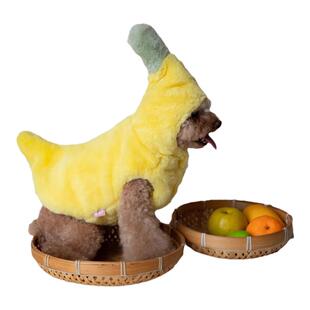 狗狗衣服秋冬搞怪香蕉变身装保暖外套恶搞宠物小猫咪可爱连帽服装