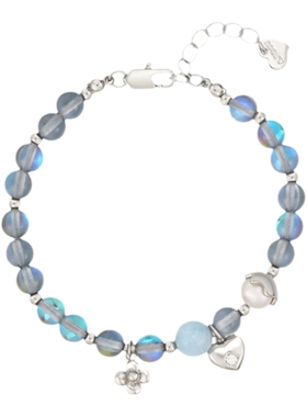 AJIDOU阿吉豆手链女小众设计时尚百搭精致休闲拼接串珠手串手环