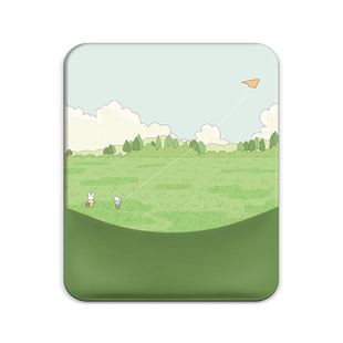 简约小清新护腕鼠标垫子女生方形手腕垫办公室桌垫高颜值滑鼠垫