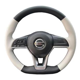 19-24款日产14代轩逸天籁方向盘套真皮劲客奇骏逍客把套手缝专用