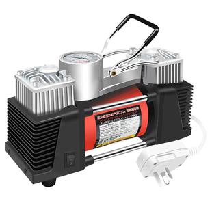 巨木家用充气泵220v双缸汽车轮胎电动打气筒篮球气柱游泳圈打气机