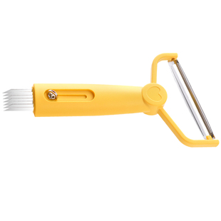 切葱丝神器两用削皮刀刮丝刀厨房大葱切丝器葱花刨丝刀大葱切丝器