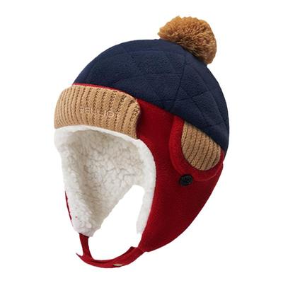 伯希和儿童雷锋帽保暖加绒加厚