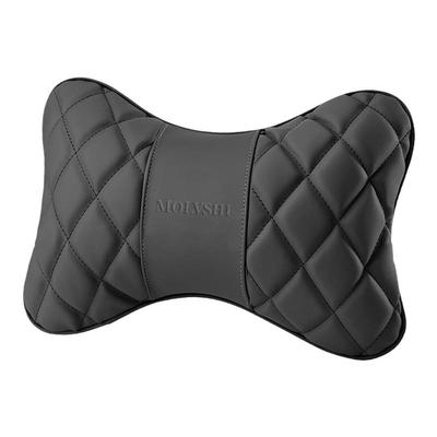 红色记忆棉汽车头枕护颈枕腰靠枕