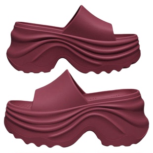 10cm厚底增高拖鞋女款2026新款夏季外穿网红爆款踩屎感凉拖鞋女士