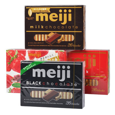 日本进口meiji钢琴巧克力