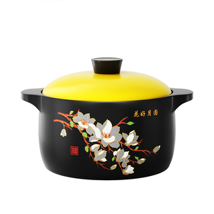 砂锅炖锅家用燃气陶瓷煲汤锅明火耐高温大小号容量煲仔饭沙锅石锅