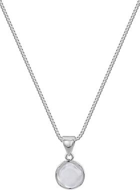 月光石项链女气质轻奢小众