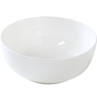 富彩陶瓷大汤碗8寸家用大号碗泡面碗鸡汤碗简约创意纯白骨瓷汤盆