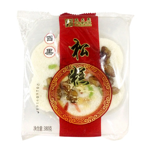 沈大成无糖百果松糕上海特产发糕重阳糕老字号糕点糯米小吃甜点