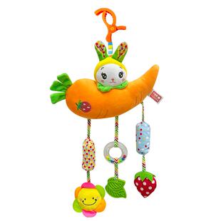 婴幼儿车玩具挂件车载后排宝宝手推车风铃安全座椅安抚床摇铃挂铃