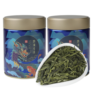 正宗贵州高山云雾绿茶明后扁形茶日照春茶豆香型茶叶散装罐装送礼