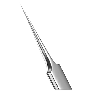 美容院专用细胞夹黑头镊子挑挤痘痘工具医用型带LED灯超尖细5号夹