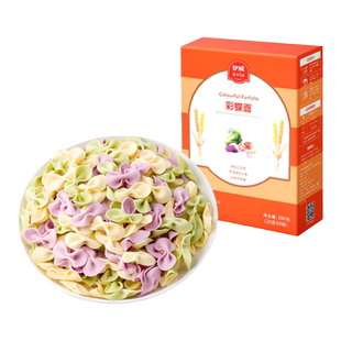 伊威 宝宝面条婴儿蝴蝶面碎碎面儿童粒粒面6个月以上营养辅食面