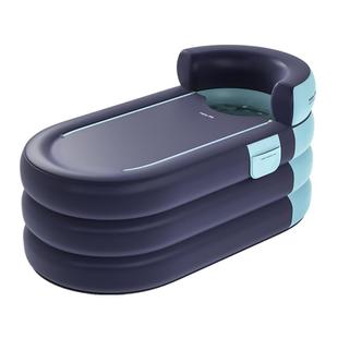 泡澡桶大人充气浴缸家用折叠加厚全身坐浴盆成人洗澡桶汗蒸浴桶
