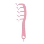 z字发缝梳消失梳z型头发神器头发填补发根蓬松分缝遮盖梳子造型梳