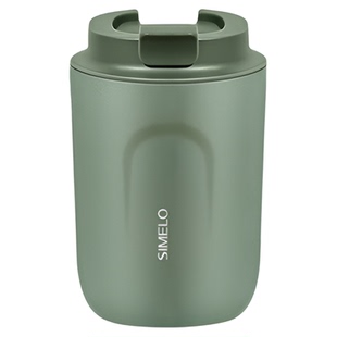 simelo水杯女随行杯便携式杯子保温杯男士随身高档精致保温咖啡杯