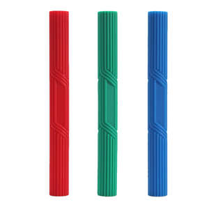 扭力棒硅胶阻力棒肌肉放松敲打筋膜棒多功能健身弹力棒腕力训练器