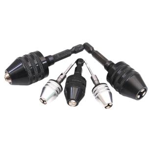 六角柄钻头电钻夹头三爪夹头 圆柄接杆麻花钻头转换 电磨机钻夹头