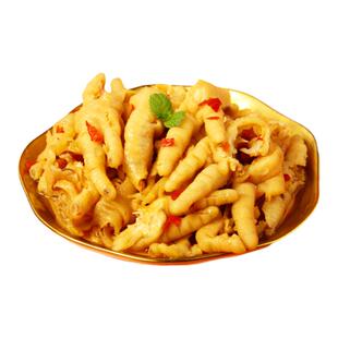 柠檬酸辣无骨鸡爪200g盒装开袋即食脱骨凤爪泡椒网红休闲小零食