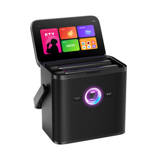 爱畅AISON户外便携式K50点歌机家庭ktv点歌系统k歌音响套装K10