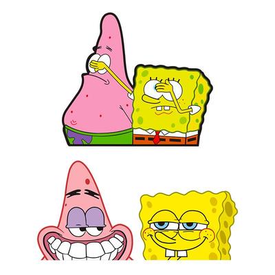 海绵宝宝派大星搞笑趣味贴纸