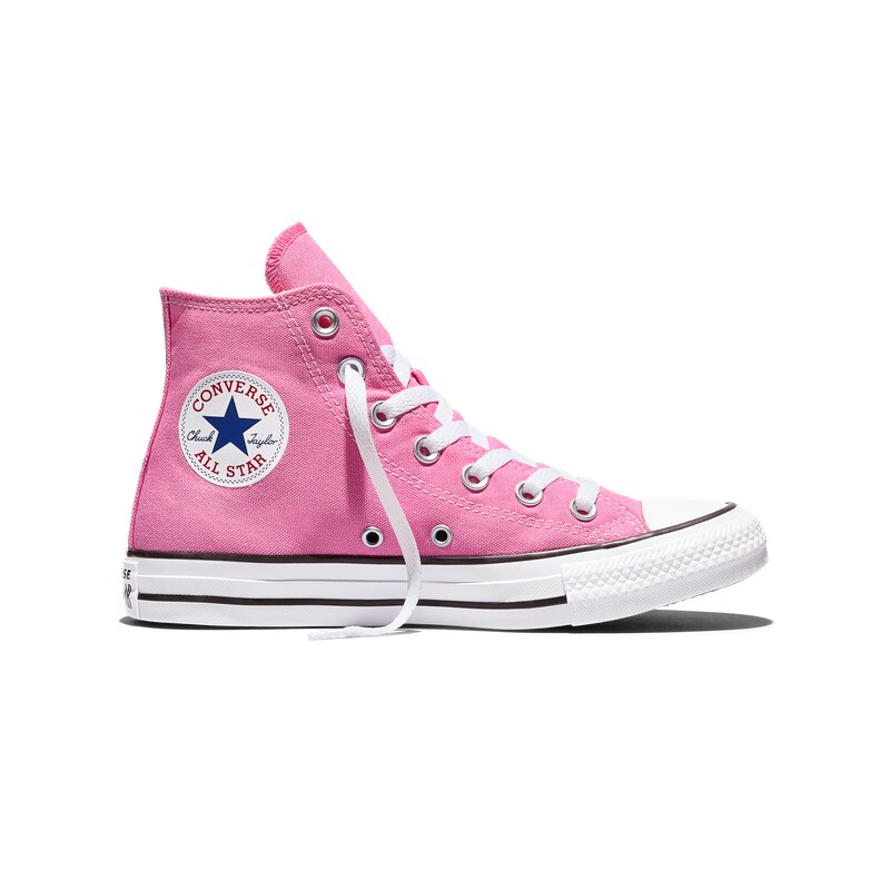 CONVERSE匡威官方 All Star夏季经典男女高帮帆布鞋甜桃粉M9006C