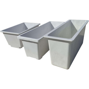 玻璃钢花盆户外大花箱长方形定制高架桥种植箱组合成品市政园林白