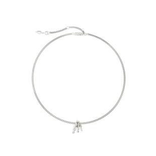 KVK MERMAID TAIL 鱼尾系列吊坠鱼骨链 气质奢侈高级风男女锁骨链