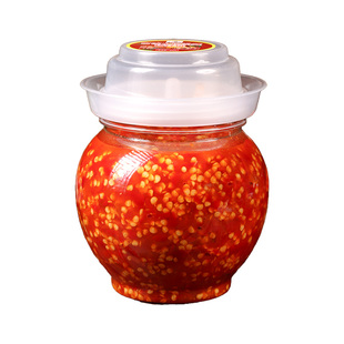 酸辣味土坛糟辣椒正宗贵州土特产遵义辣椒酱剁椒鱼头调料商用瓶装