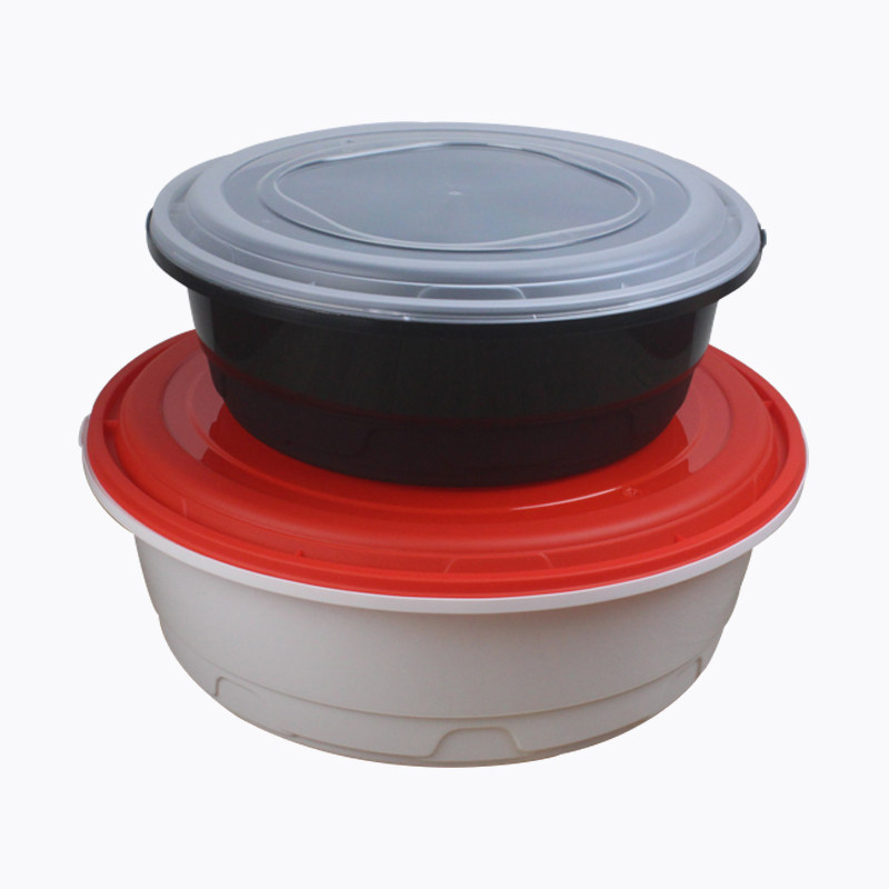 打包盒圆形塑料火锅专用水煮鱼