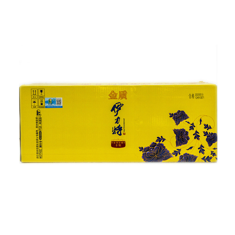 金质伊力特金印封藏十年46度小瓶300ml10瓶整箱伊犁伊利新疆白酒