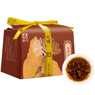 品六茶叶特级红茶2025新茶金寨红茶蜜薯香200g传统纸包工夫红茶