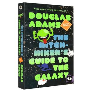 银河系搭车客指南 英文原版 Hitchhiker'S Guide to the Galaxy 银河系漫游指南系列五部之一 道格拉斯亚当斯经典喜剧科幻小说