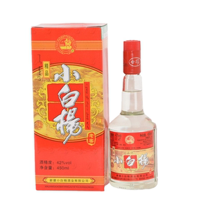 新疆白酒小白杨老窖彩白杨42度450毫升整箱6瓶原产地发货全国包邮