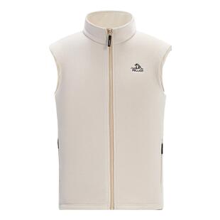 伯希和户外Polartec200抓绒马甲2025春秋新款男亲肤保暖轻量外套