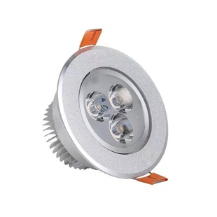 彩色射灯红绿蓝紫led七彩色变光变色嵌入式3W5W7W酒吧ktv天花孔灯