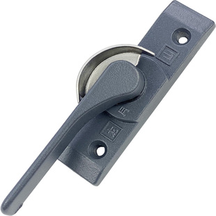 老式铝合金门窗月牙锁推拉窗龙山锁扣80型塑钢平移窗户锁搭扣配件